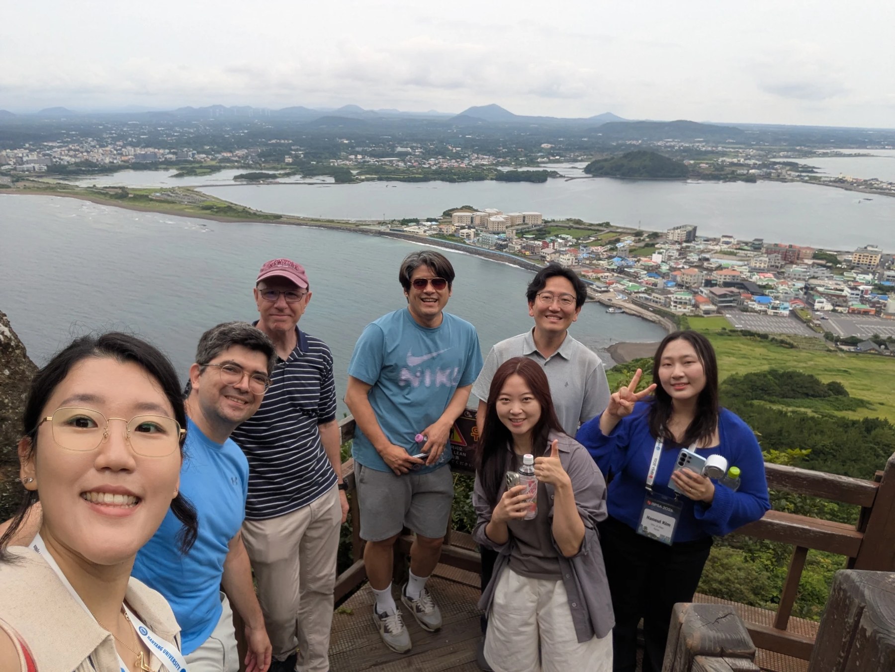 Welcoming Prof. Amir Yacoby and Dr. Uri Vool to Jeju — ISPSA 2026