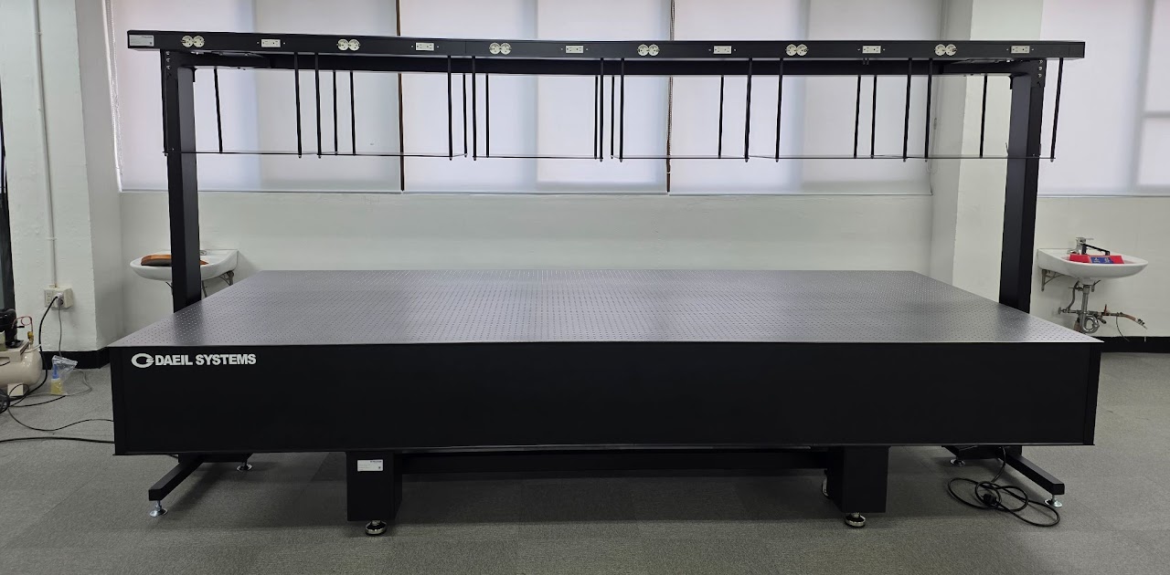 Park Systems NX12 & optical table installed